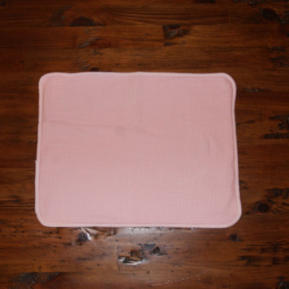 NEW Baby Burpees Cotton Burp Cloths 4 Pack - Pink - Picture 3 of 8